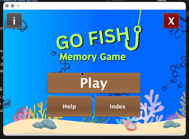 Go Fish game demo preview